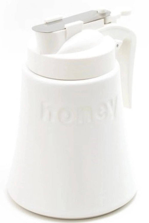 White Honey Pot - Lozza’s Gifts & Homewares 