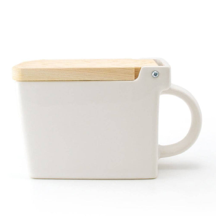 White Salt Box - Lozza’s Gifts & Homewares 